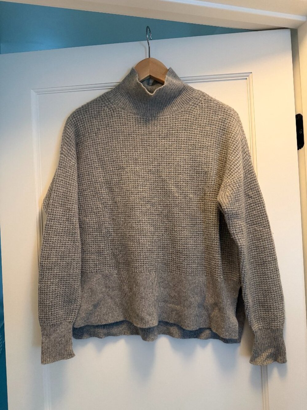 Everlane Waffle Turtleneck